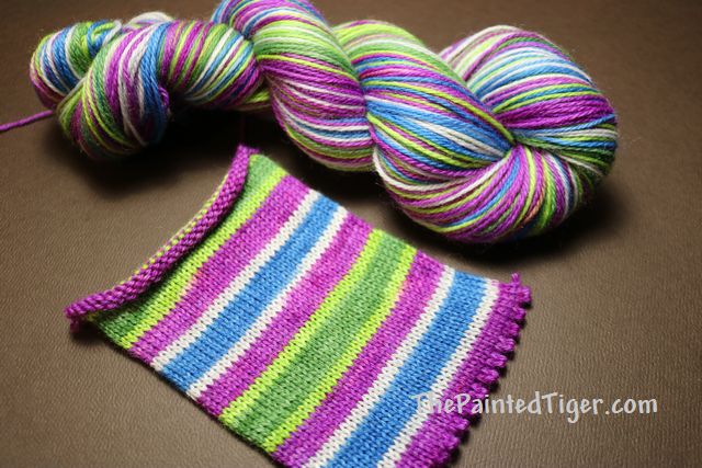 Pre-order - Rainbow Land self striping sock yarn — home