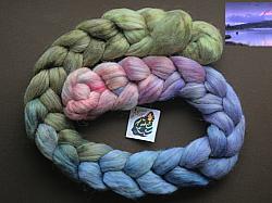 Wonder Lake Gradient - BFL Glitz Combed Top